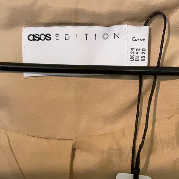 ASOS Design Curve Trench Coat - Picture 2 of 8